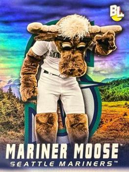 2023 Topps Big League - Mascots Mania Foil Variations #MF-25 Mariner Moose Front