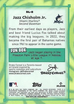 2023 Topps Big League - Big Leaguers #BL-8 Jazz Chisholm Jr. Back