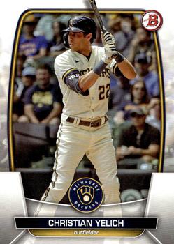 2023 Bowman #23 Christian Yelich Front