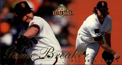 1994 Fleer Extra Bases - Game Breakers #2 Rod Beck Front