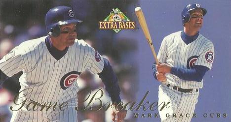 1994 Fleer Extra Bases - Game Breakers #13 Mark Grace Front