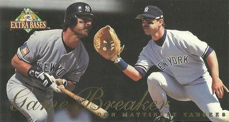 1994 Fleer Extra Bases - Game Breakers #17 Don Mattingly Front