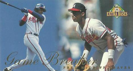 1994 Fleer Extra Bases - Game Breakers #19 Fred McGriff Front