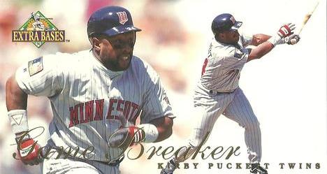 1994 Fleer Extra Bases - Game Breakers #23 Kirby Puckett Front