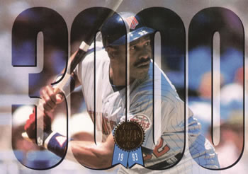 1993 Leaf - Dave Winfield 3000 Career Hits #DW Dave Winfield Front