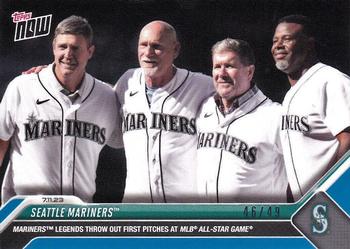 2023 Topps Now - Blue #563 Seattle Mariners Front