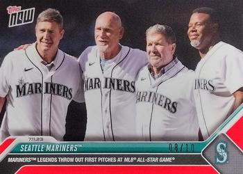 2023 Topps Now - Red #563 Seattle Mariners Front