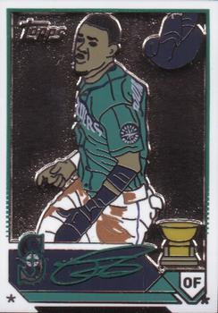 2023 Topps - Enamel Trading Card Pin #7 Julio Rodriguez Front
