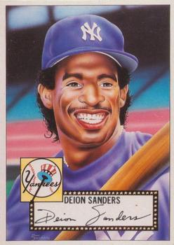 1990 Baseball Cards Presents Beginners Guide to Baseball Cards Repli-cards - Deion Sanders #6 Deion Sanders Front