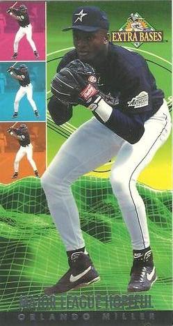 1994 Fleer Extra Bases - Major League Hopefuls #6 Orlando Miller Front
