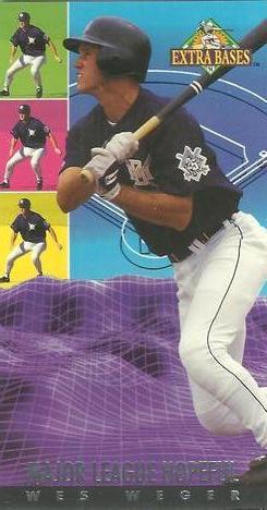 1994 Fleer Extra Bases - Major League Hopefuls #10 Wes Weger Front