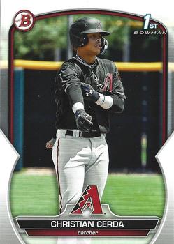 2023 Bowman - Prospects #BP-56 Christian Cerda Front