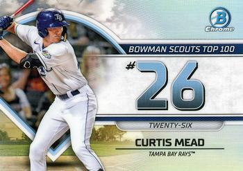2023 Bowman - Bowman Scouts Top 100 #BTP-26 Curtis Mead Front