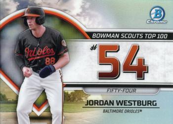 2023 Bowman - Bowman Scouts Top 100 #BTP-54 Jordan Westburg Front