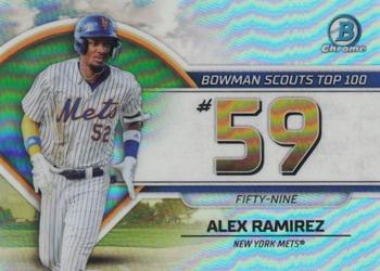2023 Bowman - Bowman Scouts Top 100 #BTP-59 Alex Ramirez Front
