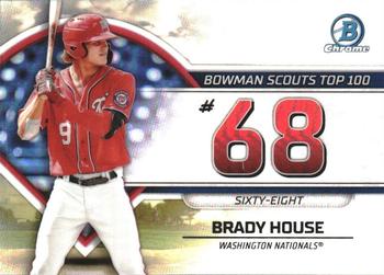 2023 Bowman - Bowman Scouts Top 100 #BTP-68 Brady House Front