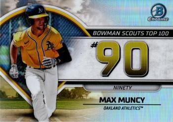 2023 Bowman - Bowman Scouts Top 100 #BTP-90 Max Muncy Front