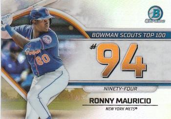 2023 Bowman - Bowman Scouts Top 100 #BTP-94 Ronny Mauricio Front