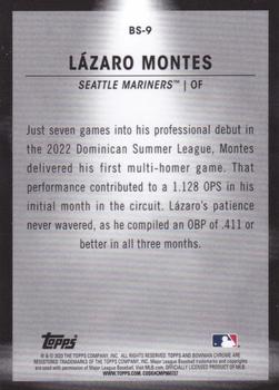 2023 Bowman - Bowman Spotlights #BS-9 Lazaro Montes Back