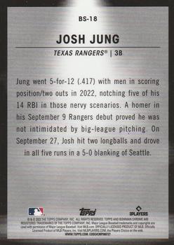 2023 Bowman - Bowman Spotlights #BS-18 Josh Jung Back