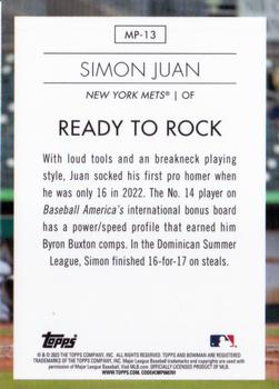2023 Bowman - Modern Prospects #MP-13 Simon Juan Back
