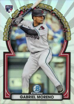 2023 Bowman - Rookie of the Year Favorites #ROYF-11 Gabriel Moreno Front