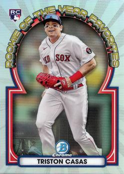 2023 Bowman - Rookie of the Year Favorites #ROYF-14 Triston Casas Front