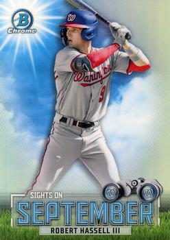 2023 Bowman - Sights on September #SOS-13 Robert Hassell III Front