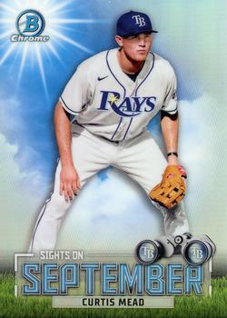 2023 Bowman - Sights on September #SOS-20 Curtis Mead Front
