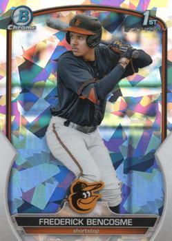 2023 Bowman - Chrome Prospects Atomic Refractor #BCP-35 Frederick Bencosme Front