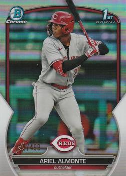 2023 Bowman - Chrome Prospects Refractor #BCP-78 Ariel Almonte Front