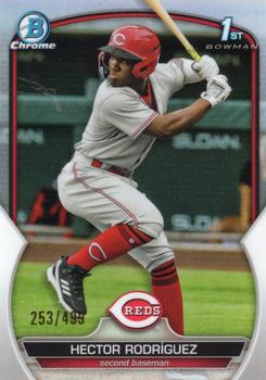 2023 Bowman - Chrome Prospects Refractor #BCP-95 Hector Rodríguez Front