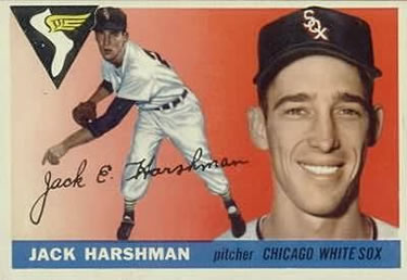 1955 Topps #104 Jack Harshman Front
