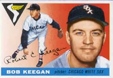 1955 Topps #10 Bob Keegan Front