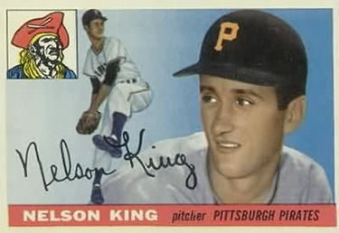 1955 Topps #112 Nelson King Front