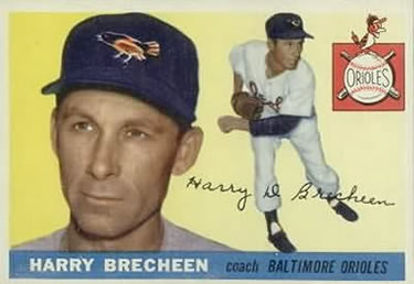 1955 Topps #113 Harry Brecheen Front