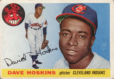 1955 Topps #133 Dave Hoskins Front