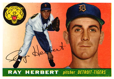 1955 Topps #138 Ray Herbert Front