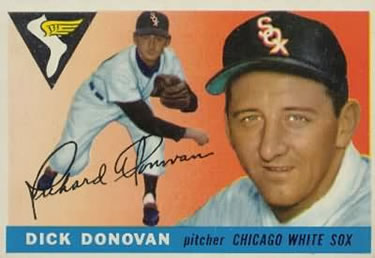 1955 Topps #146 Dick Donovan Front