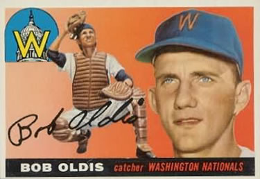1955 Topps #169 Bob Oldis Front