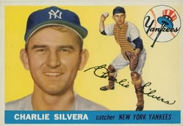 1955 Topps #188 Charlie Silvera Front
