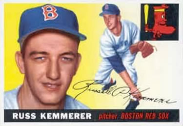 1955 Topps #18 Russ Kemmerer Front