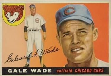 1955 Topps #196 Gale Wade Front