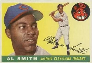1955 Topps #197 Al Smith Front