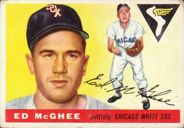 1955 Topps #32 Ed McGhee Front
