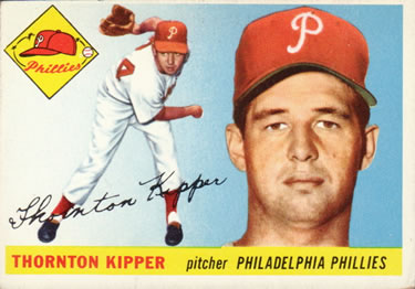 1955 Topps #62 Thornton Kipper Front