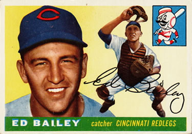 1955 Topps #69 Ed Bailey Front