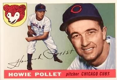1955 Topps #76 Howie Pollet Front