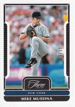 2023 Panini Three and Two #21 Mike Mussina Front