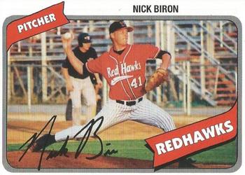 2005 Fargo-Moorhead Redhawks #NNO Nick Biron Front